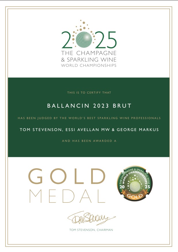 MEDAGLIA D'ORO - CHAMPAGNE & SPARKLING WINE WORLD CHAMPIONSHIPS 2025